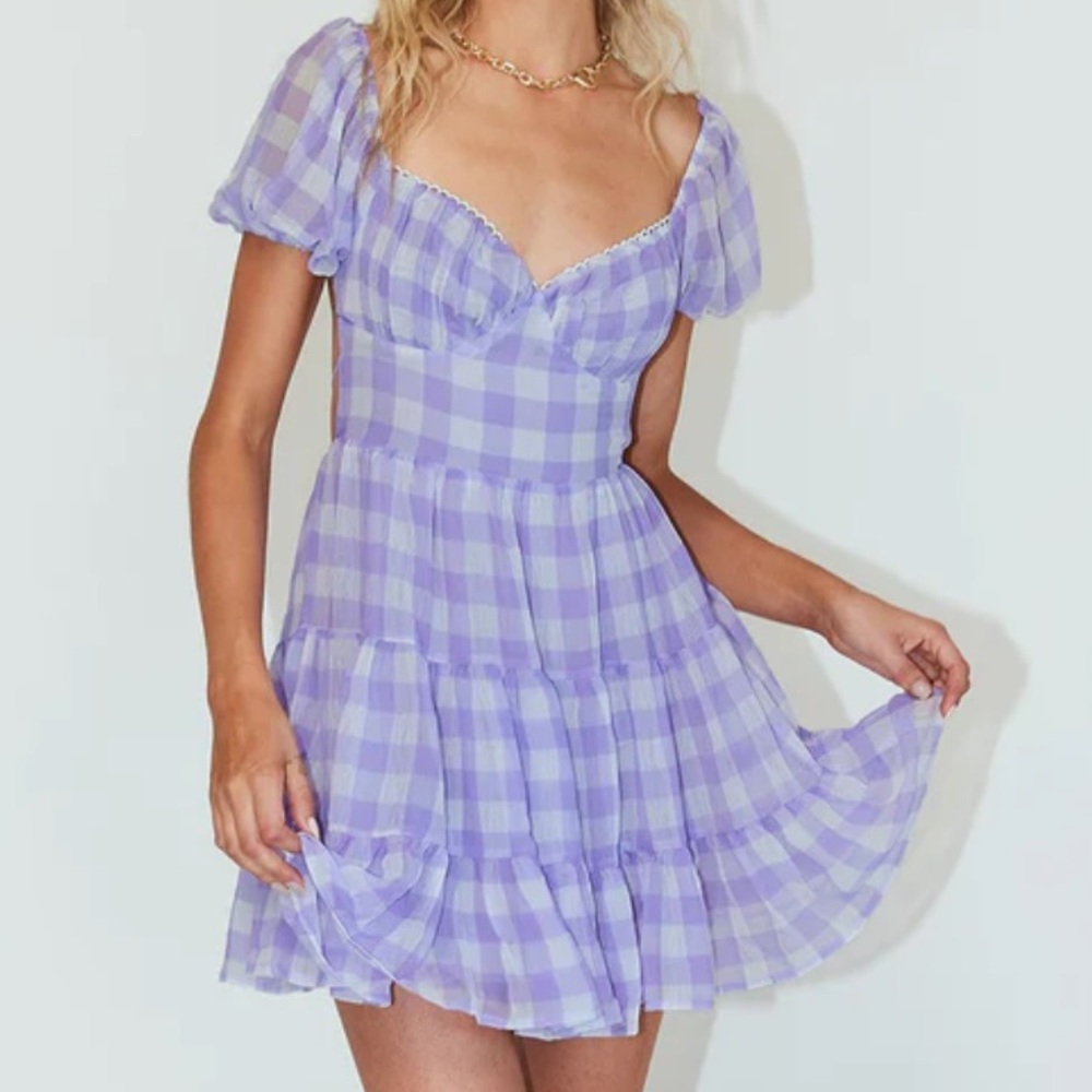Princess Polly Danny Mini Dress Lilac